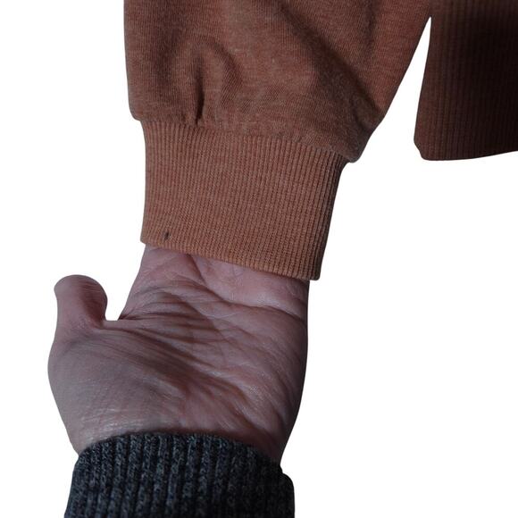 Current Air Womens Ruffle Collar Sweatshirt Small Preppy Vintage Soft Balletcore - Picture 6 of 13